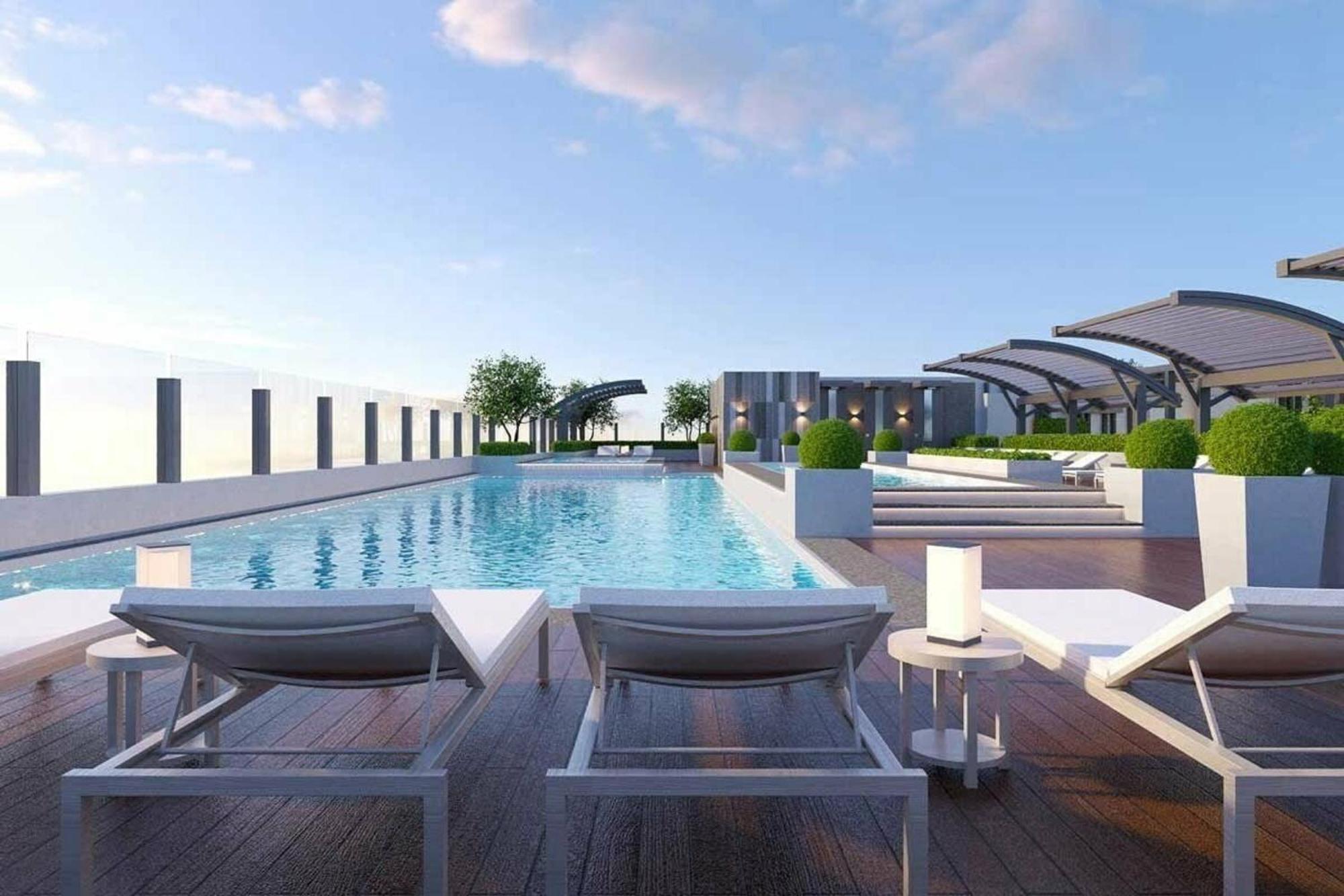 Nha Cua Thoc - Csj Tower Vung Tau Lägenhet Exteriör bild
