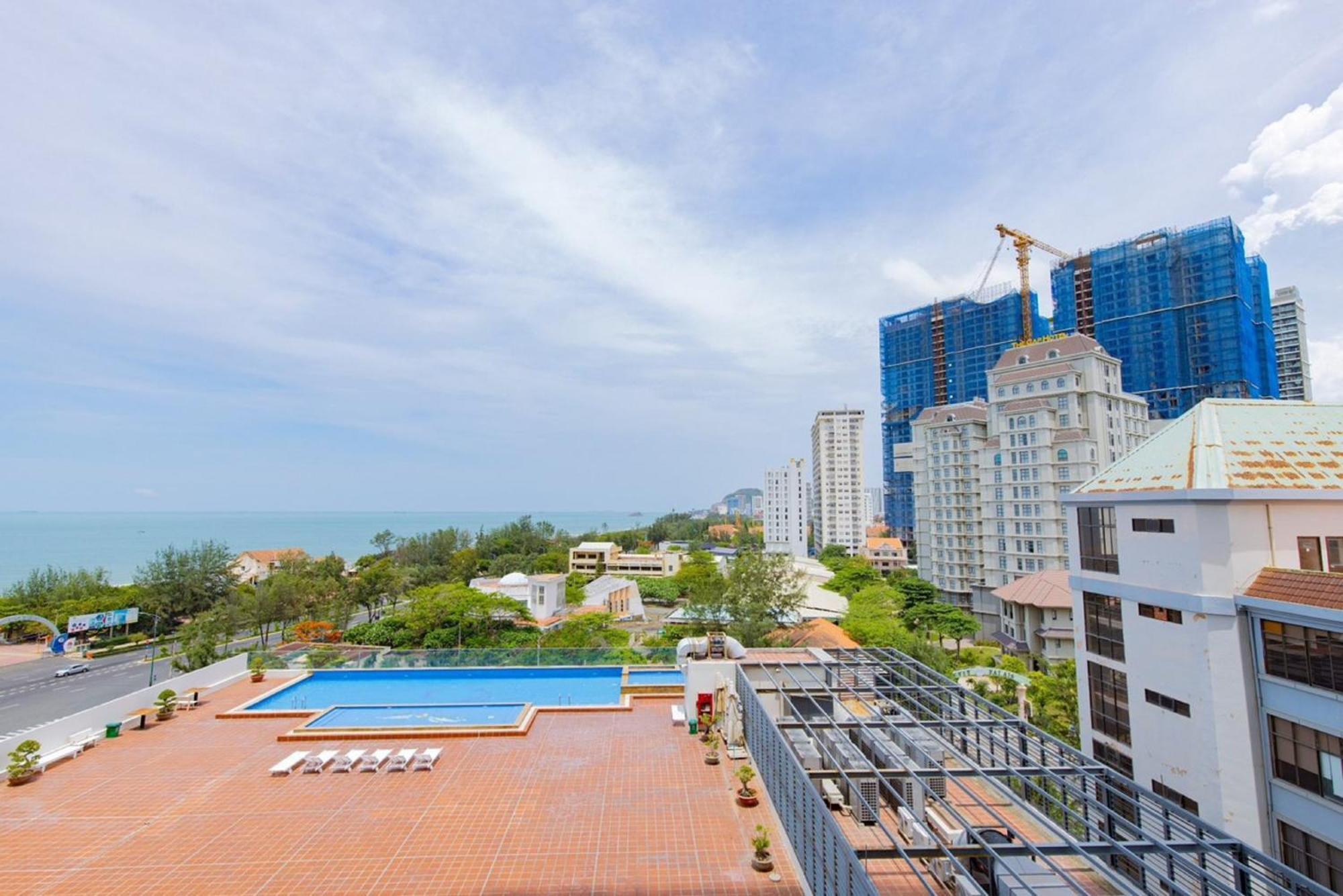 Nha Cua Thoc - Csj Tower Vung Tau Lägenhet Exteriör bild